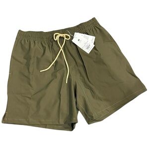 NWT Olive Kenny Flowers all day short  Green Men's XXL - the Africa vacation new